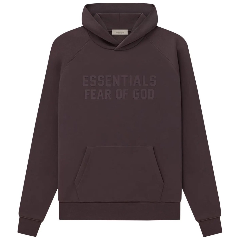ESSENTIALS Fear of God PLUM Hoodie Limited Edition Oversized Pullover Large NWT
